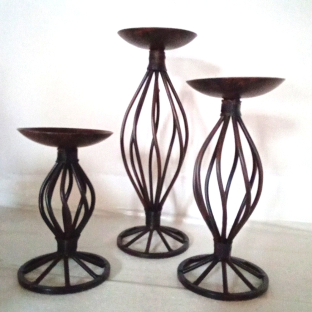 Candle holder set